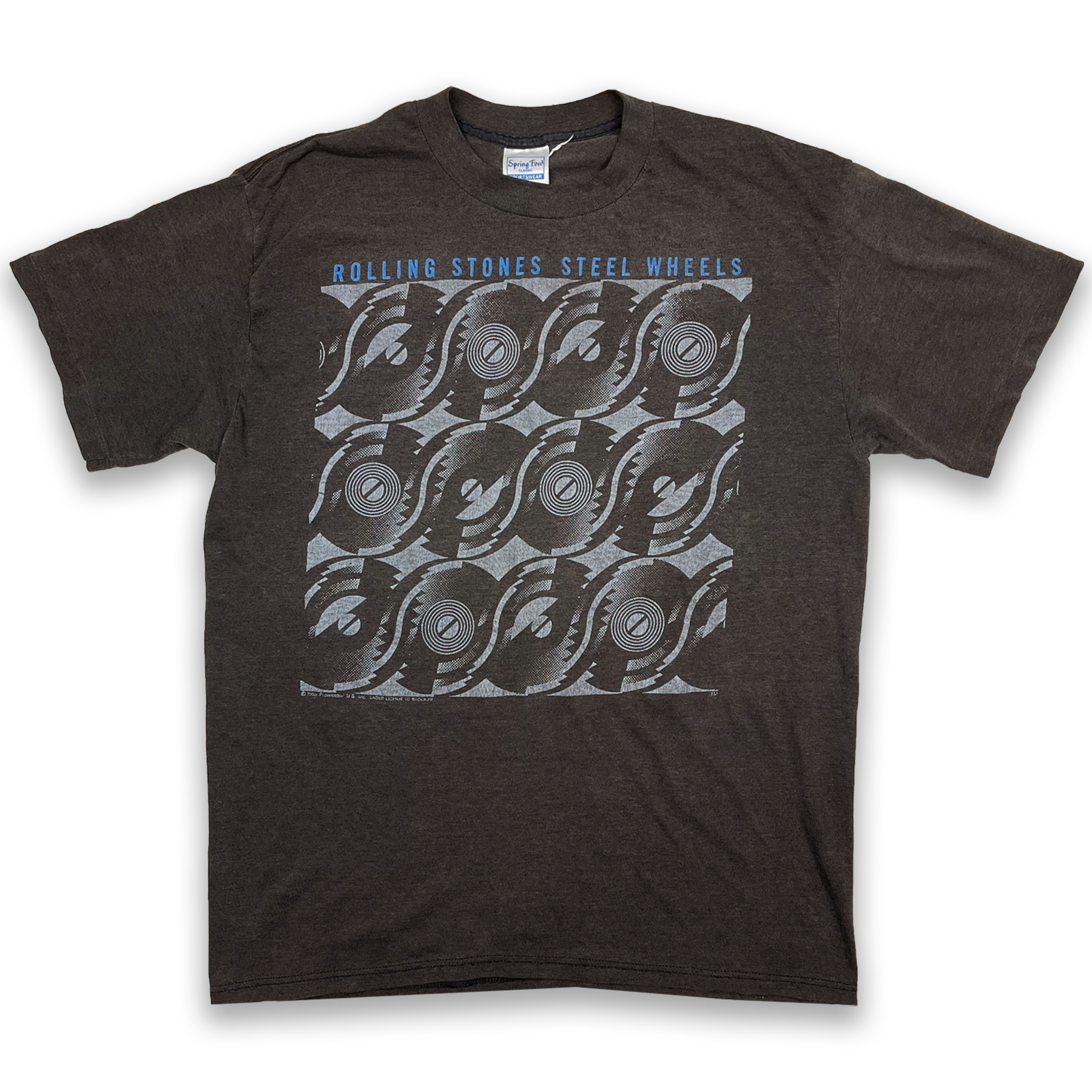 Vintage 1989 Rolling Stones Steel Wheels NA Tour Tee