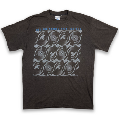 Vintage 1989 Rolling Stones Steel Wheels NA Tour Tee