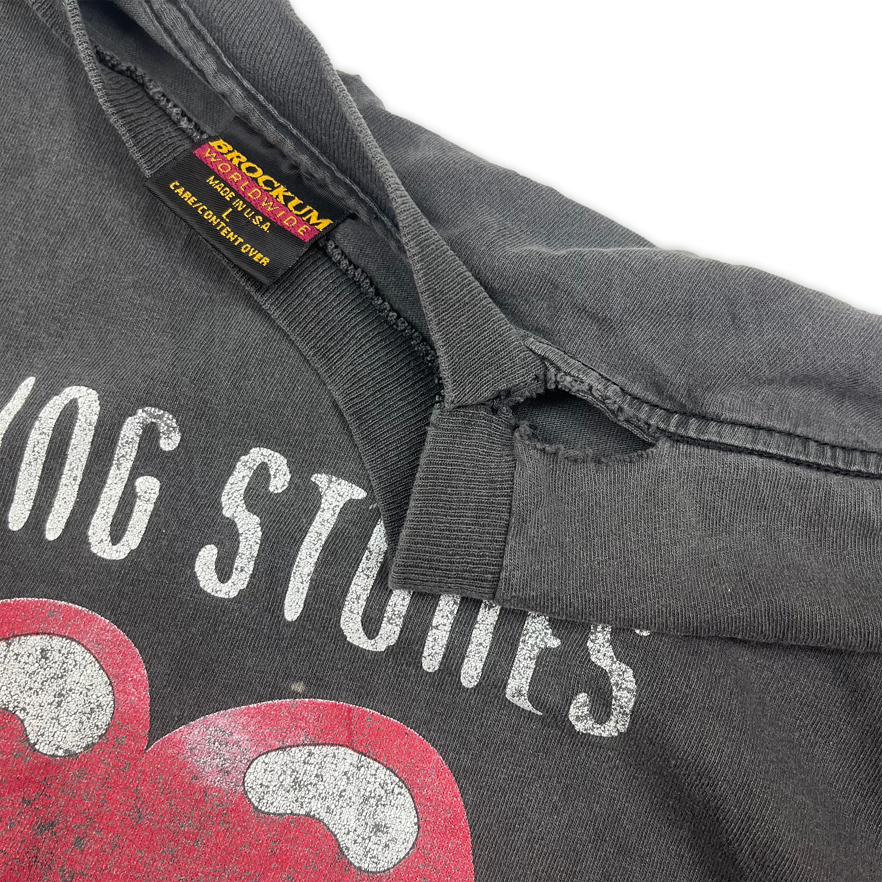 Vintage 1994 Rolling Stones Harley Davidson Brockum Tee