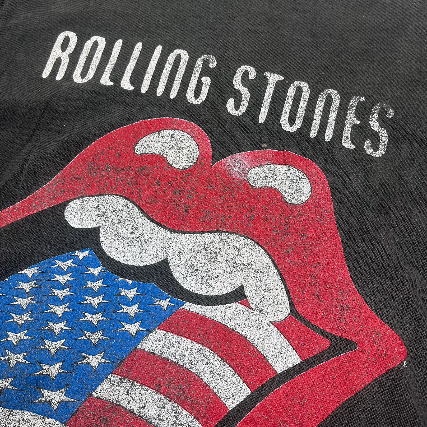 Vintage 1994 Rolling Stones Harley Davidson Brockum Tee
