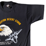 Vintage 1991 Desert Storm F-15 Iraq Tee