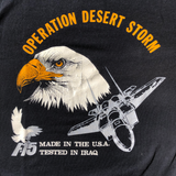 Vintage 1991 Desert Storm F-15 Iraq Tee
