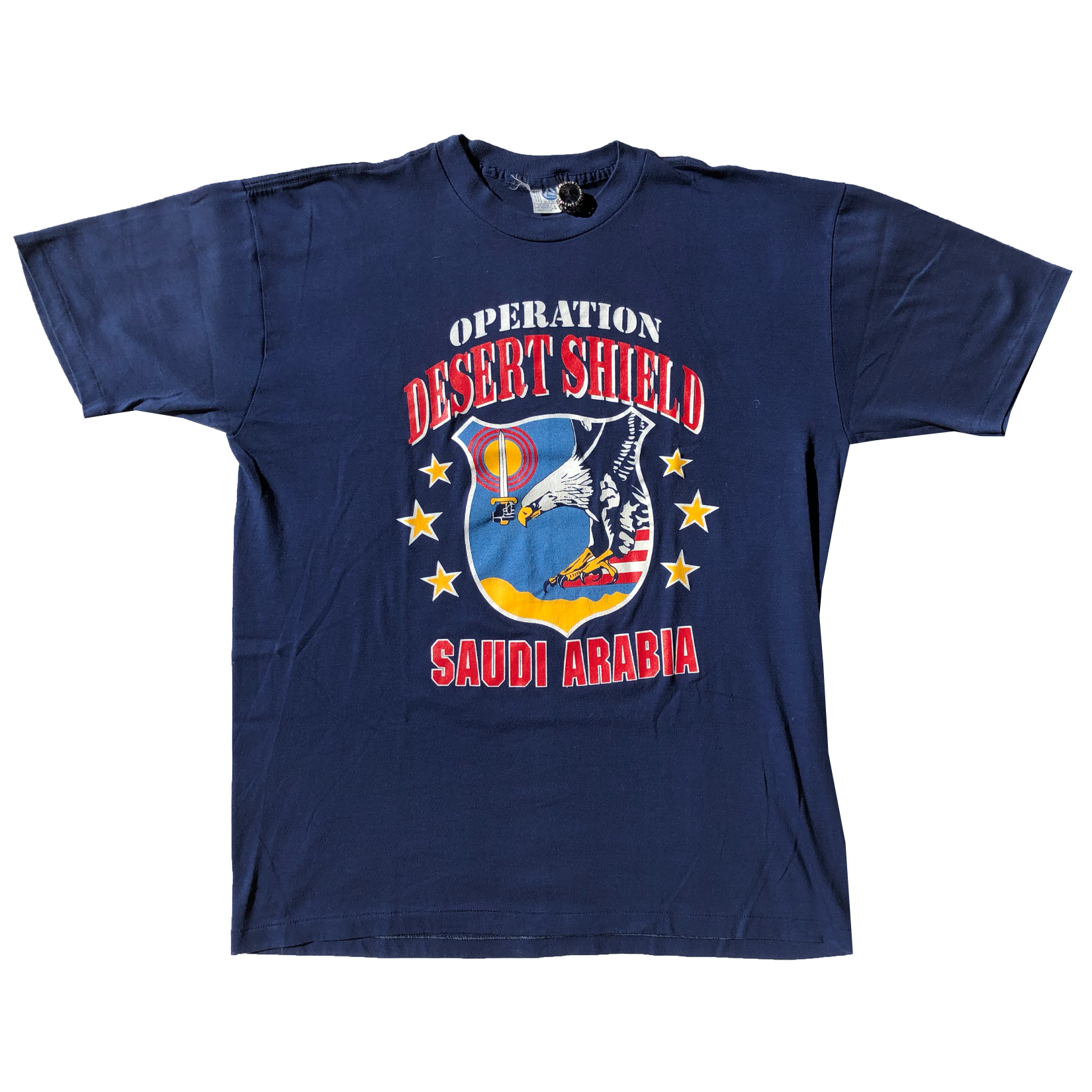Vintage 1991 Desert Shield Saudi Arabia Tee
