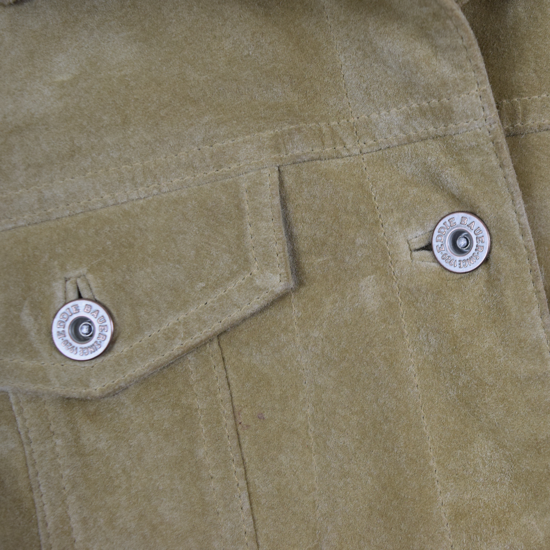 Vintage 2000s Seattle Suede x Eddie Bauer Suede Cowboy Jacket