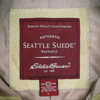 Vintage 2000s Seattle Suede x Eddie Bauer Suede Cowboy Jacket