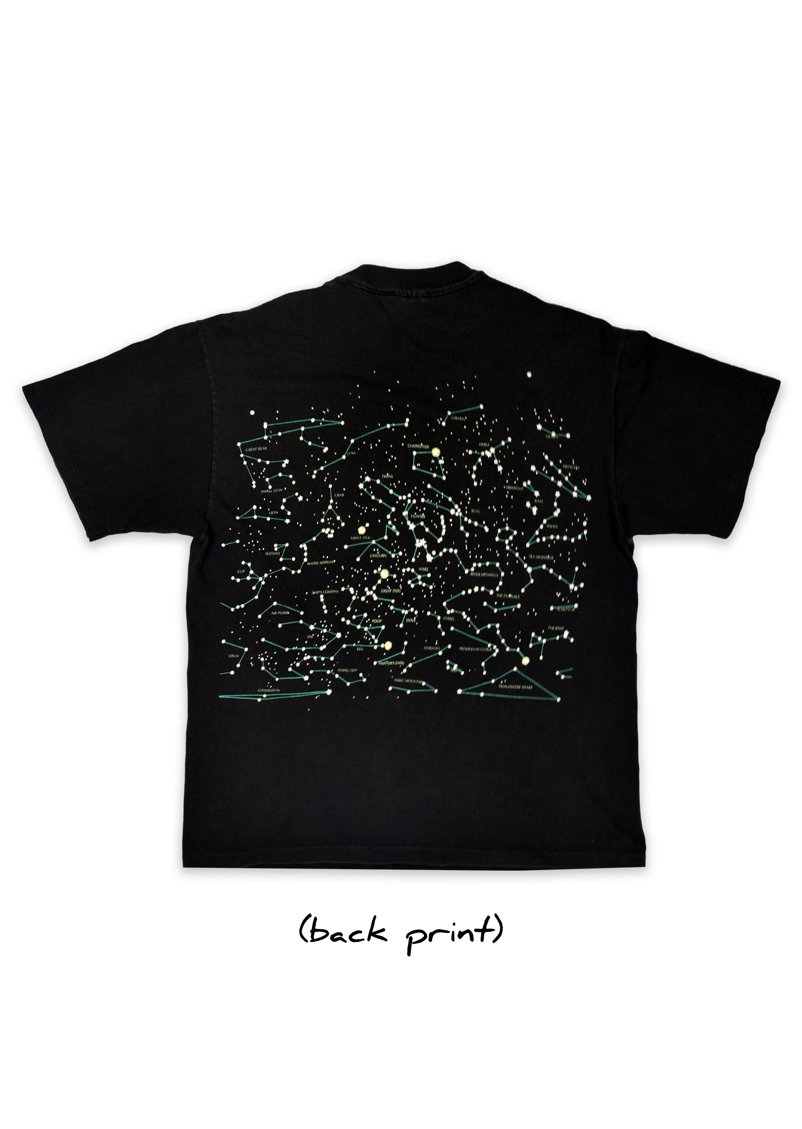 Vintage 1992 "Heavenly Bodies" Constellation Astronomy AOP Tee