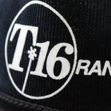 Vintage T16 Ranch Corduroy Trucker Hat