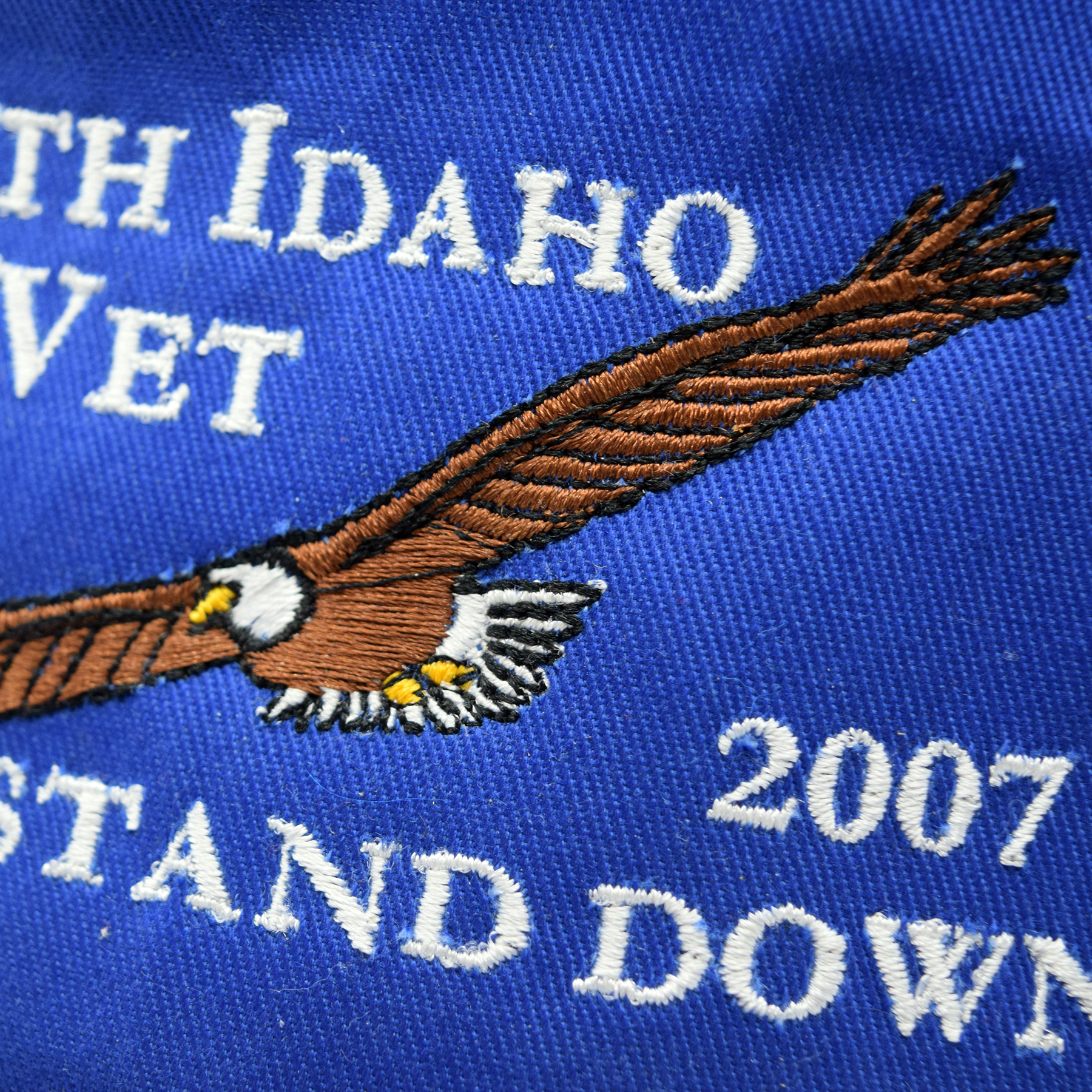 Vintage 2007 Idaho Eagle Canvas Hat