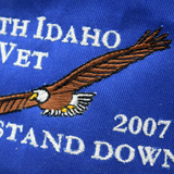 Vintage 2007 Idaho Eagle Canvas Hat