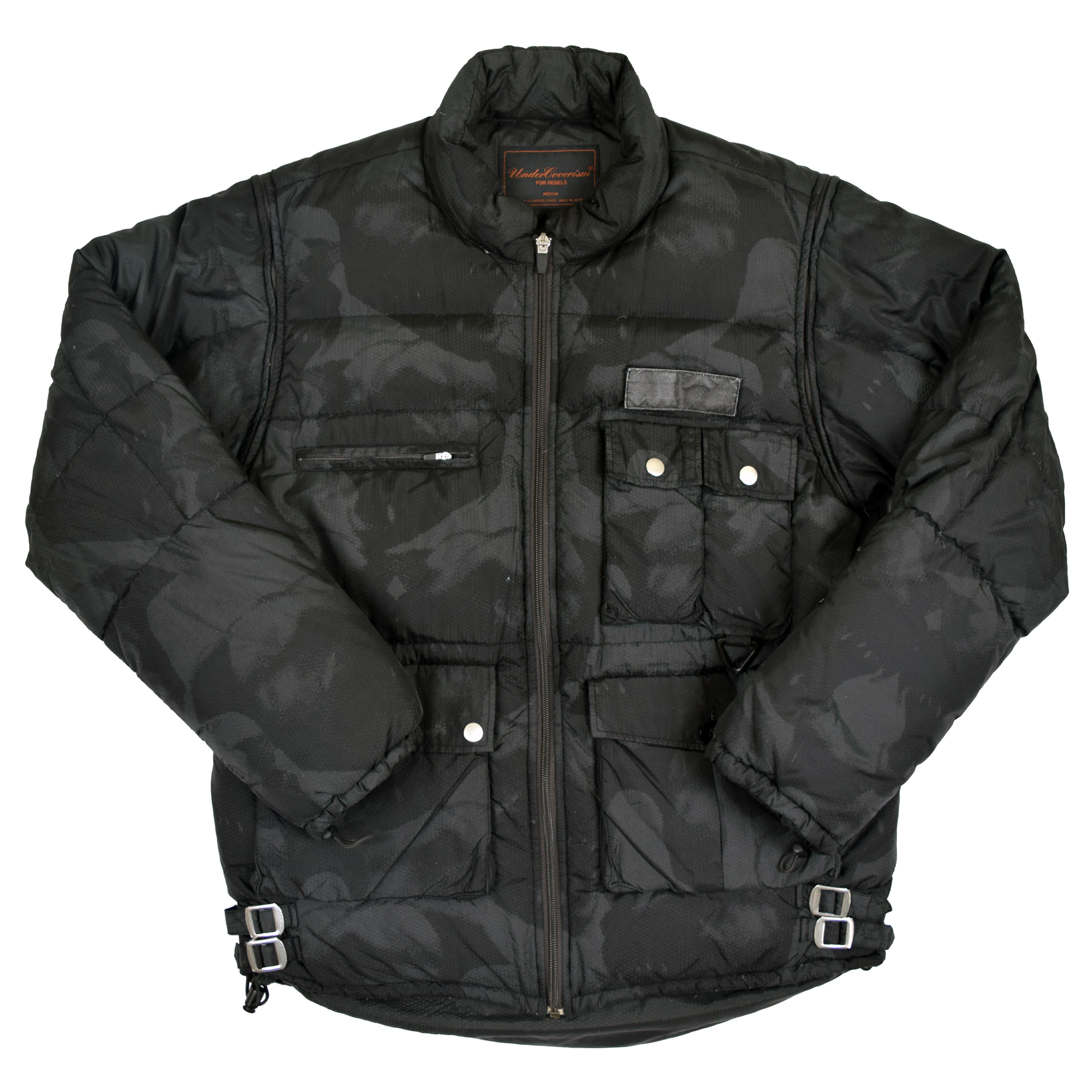 Undercover AW03 Paper Doll Hybrid Dog Camo Puffer Jacket