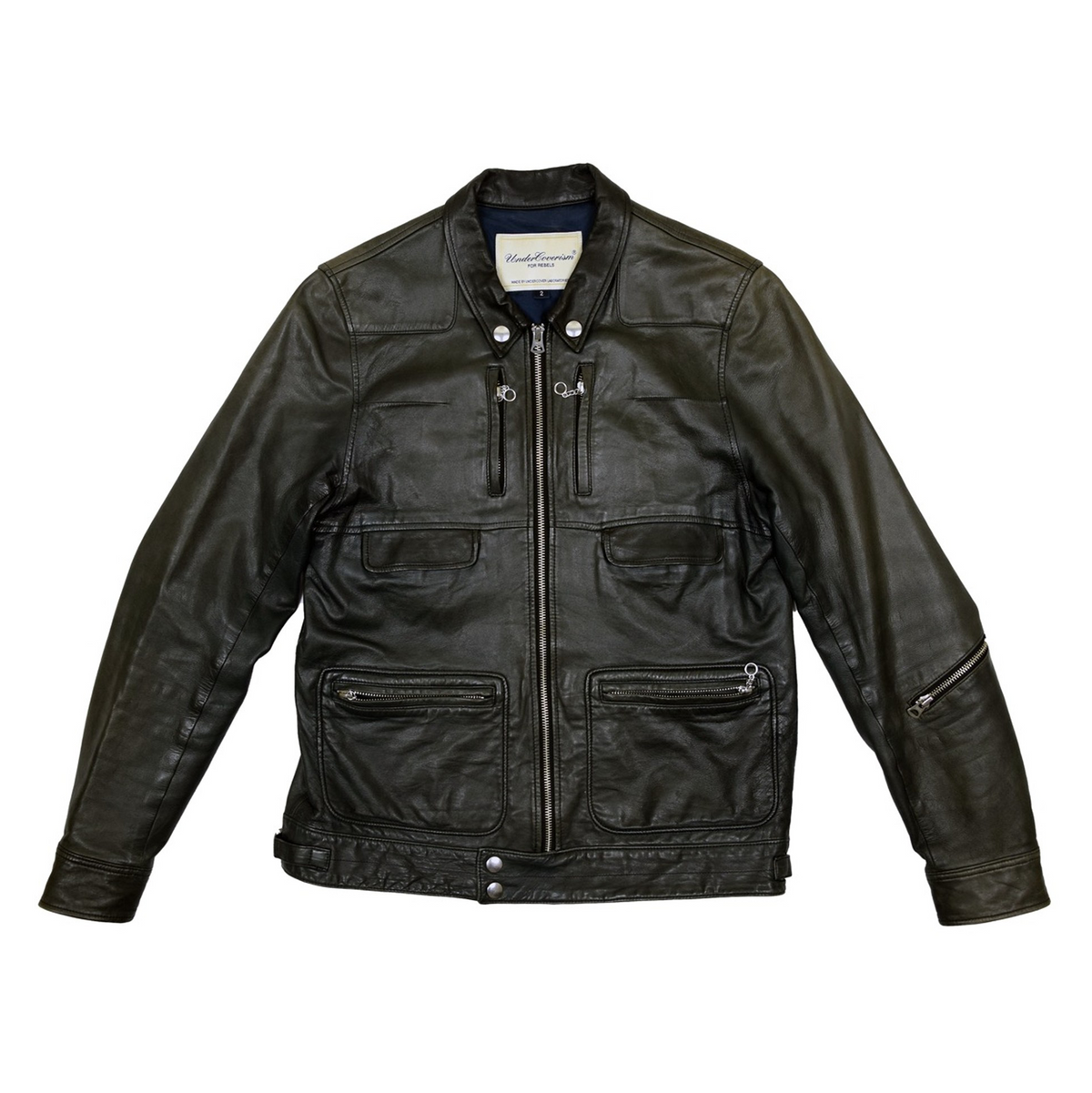 Undercover SS08 Leather Rider Jacket
