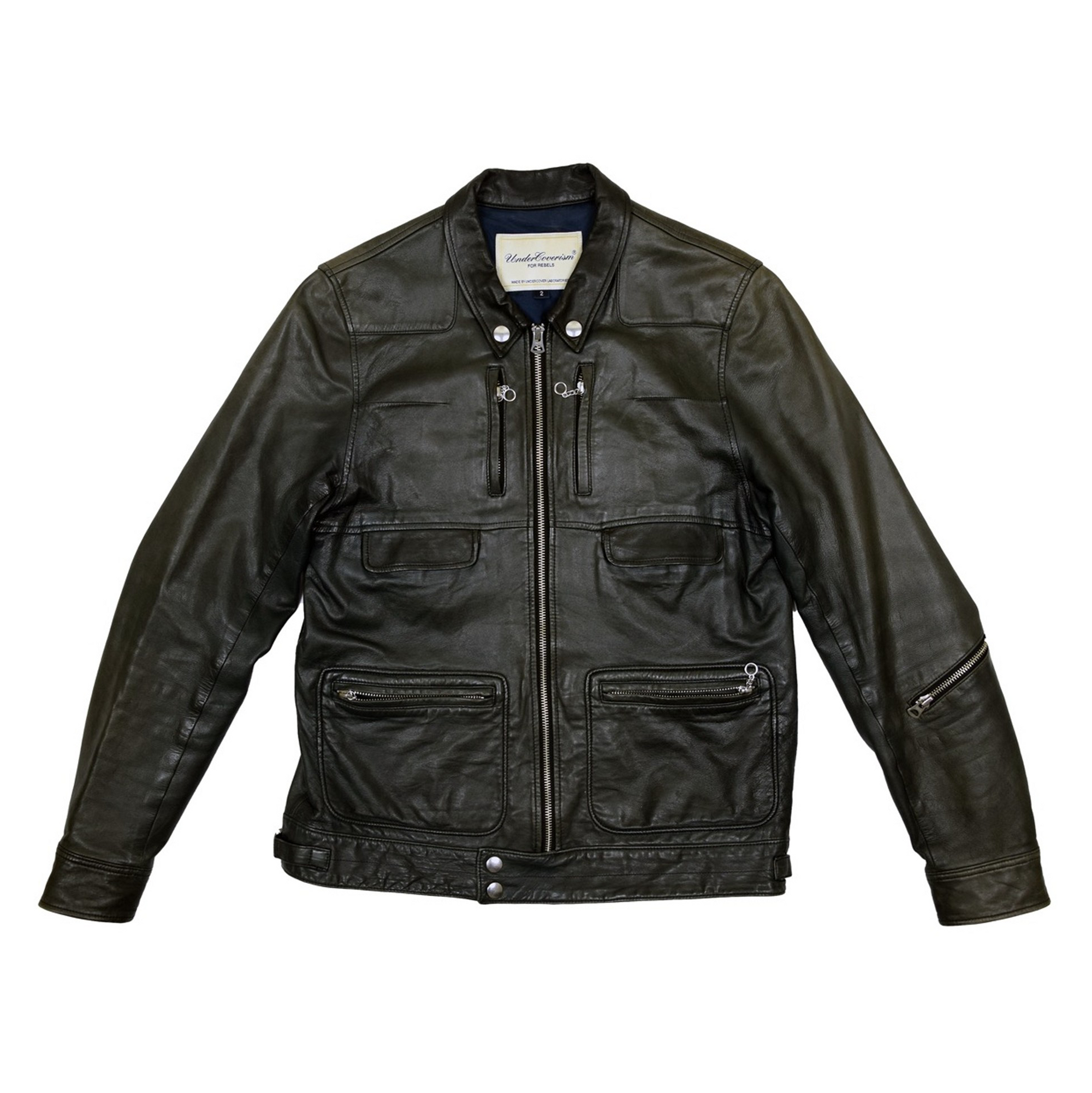 Undercover SS08 Leather Rider Jacket