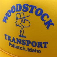 Vintage Woodstock Transport Trucker Hat