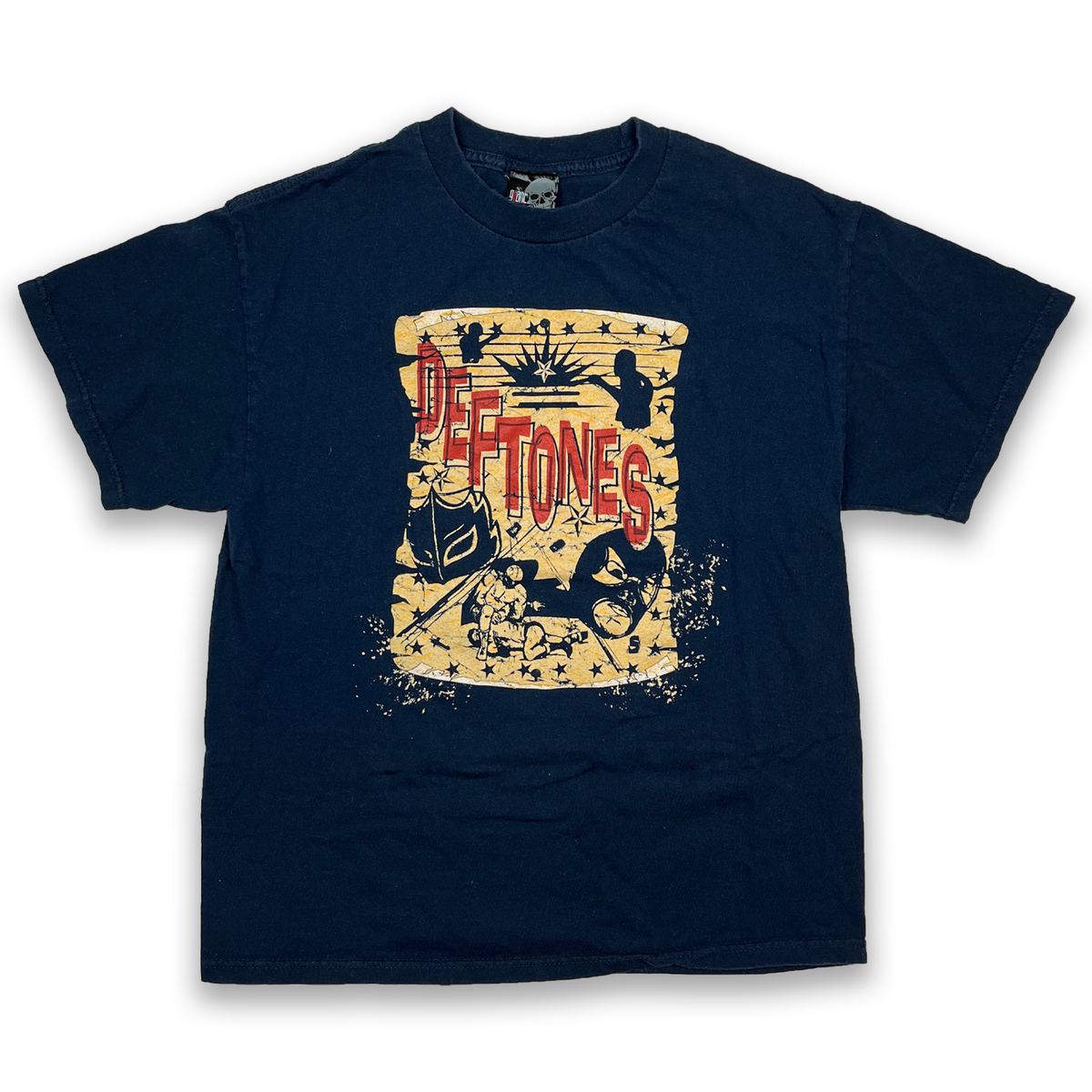 Vintage 2006 Deftones Saturday Night Wrist Wrestler Tee