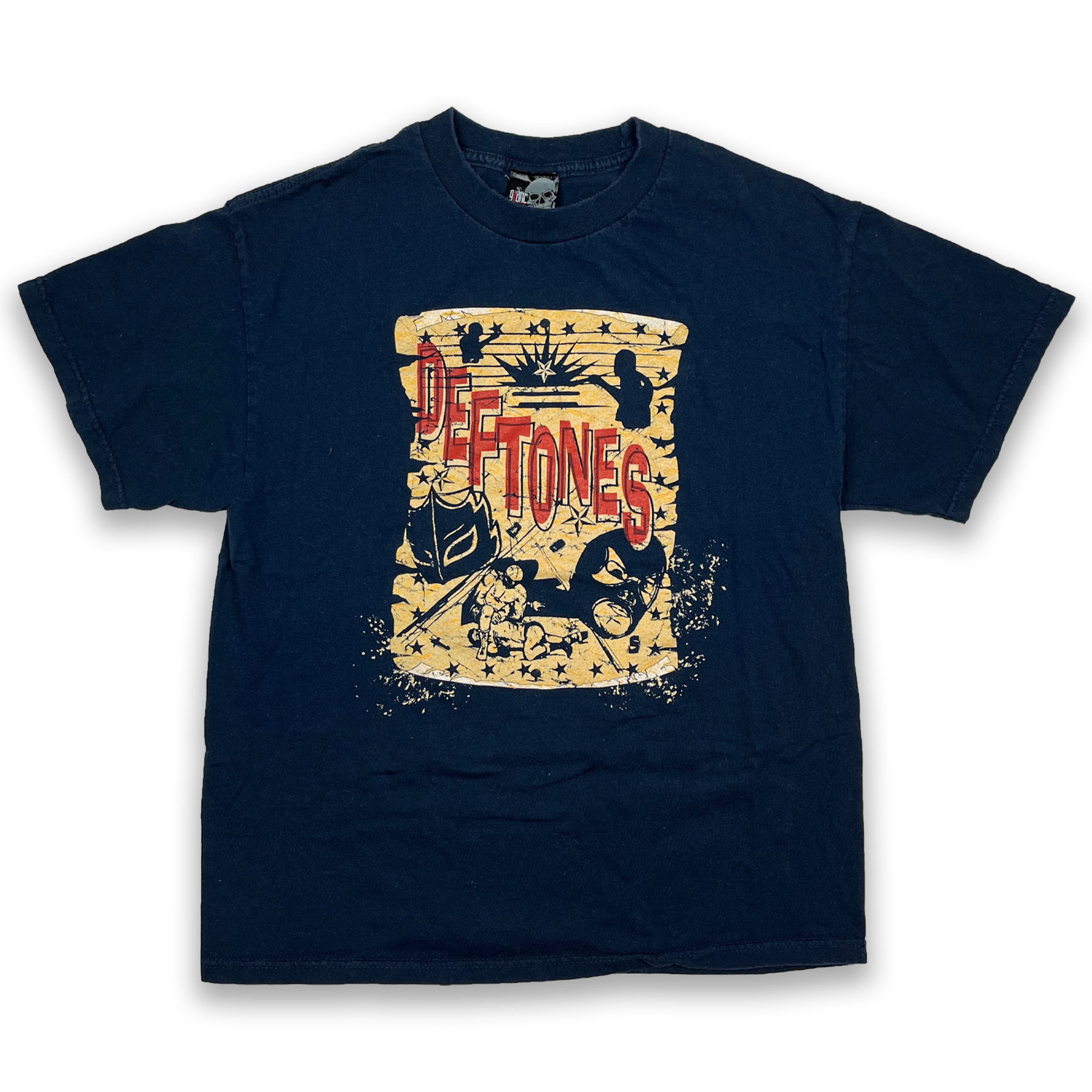 Vintage 2006 Deftones Saturday Night Wrist Wrestler Tee