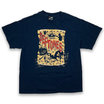 Vintage 2006 Deftones Saturday Night Wrist Wrestler Tee